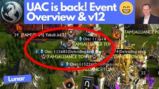 Ultimate Alliance Conquest (UAC) overview, v12 notes King of Avalon