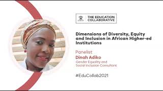 Dimensions of diversity, equity and inclusion in African higher ed institutions