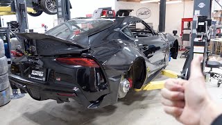 Final Assembly of the Widebody Kit!