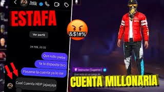 COMPRE una CUENTA CHETADA y me ESTAFARON de esta MANERA 😡😰 | STORYTIME en FREE FIRE