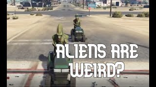 Gta 5 Roleplay Funny Moments aliens go mowing SODOJ #5