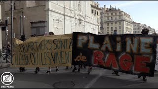 Marseille: Trois plainards, une manif, le gourbi à la Plaine  - 20/21 octobre 2018