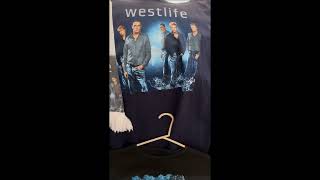 My daughter's Collection of Westlife Tee Shirts