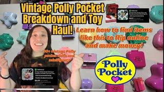 I Found 30+ Vintage Polly Pocket Toys! | What They’re Worth & How Much I’ll Sell Them For