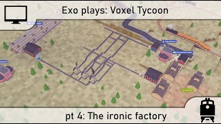 Voxel Tycoon | pt 4 | The ironic factory