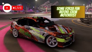 Last Forza Stream Before Crew Motorfest  #live - Wheel+ Shifter #drift #forzahorizon5