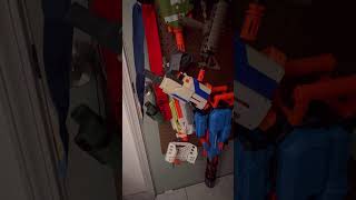 Toy Gun Collection of my Son Rigel. #nerf #xshots #airsoft #toys