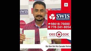 Canada Work Permit success story by Swis Immigration!!!