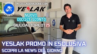 Arriva YESLAK in ITALIA - Nuovo Codice  GIULIOAUTOPILOT25