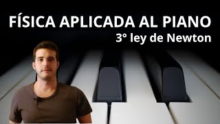 Técnica y biomecánica del pianista. Las apariencias engañan con el peso del teclado.