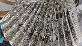 Silver saree for Amma vaaru