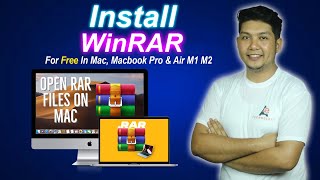 How to Download Winrar on Mac - Macbook Pro & Air M1 M2 in 2024 | Download winrar on mac