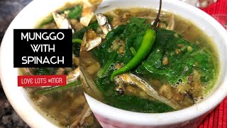 Munggo with Spinach