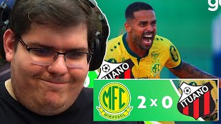 CASIMIRO REAGE A MIRASSOL 2X0 ITUANO | MELHORES MOMENTOS SÉRIE B #casimiro