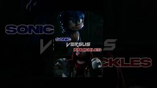 Sonic VS Knuckles