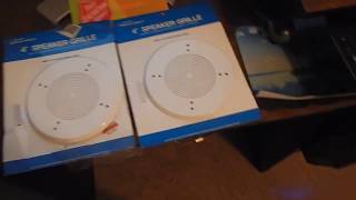 Realistic 4" Speaker Baffle Set Find At The Salvation Army Store