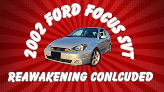 Ford Focus SVT Project Conclusion