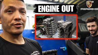 THE PORSCHE 911 Engine is Apart ! **WORKSHOP UPDATES**