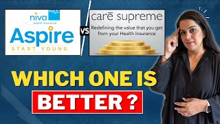 Care Supreme VS Niva Bupa Aspire | WHICH ONE IS BETTER ? | Health Insurance Comparison 2024