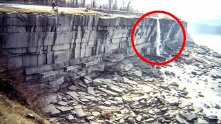 After Engineers Drained The Niagara Falls, Observers Made A Stomach Churning Discovery