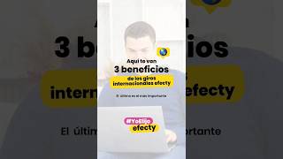 Estos son algunos de los beneficios 😎 de nuestros Giros Internacionales.👌​​​