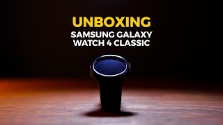 Unboxing Samsung Galaxy Watch 4 Classic 46mm Black Version | Silent ASMR First Impressions