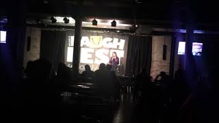 Laurie Ayers Funny Lie Lady LaughFest Grand Rapids MI at Dr. Grins Comedy Club