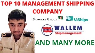 TOP 10 MANAGEMENT SHIPPING COMPANY