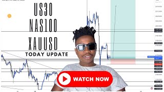 US30,NAS100,GER30 AND XAUUSD TODAY UPDATE