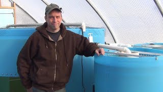 Big Aquaponic Greenhouse - Part 12 - Fish Tank and Plumbing