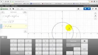 Graphing Conics using Desmos