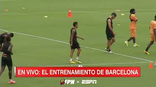 ¡BARCELONA SE PREPARA PARA EL DUELLO EN LA TERCERA FECHA DE LIGAPRO CONTRA ORENSÉ!