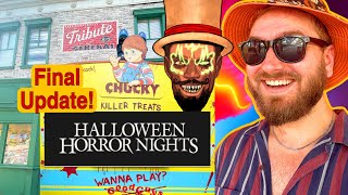 Halloween Horror Nights 2023 FINAL Update! Universal Orlando HHN 32