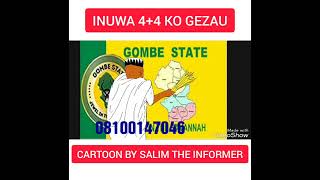 CARTOON ANIMATION FOR INUWA GARKUWAN BUHARI 4+4 KO GEZAU INSHA ALLAH, click on subscribe to get more