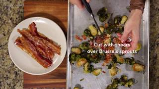 Roasted Brussels Sprouts with Bacon