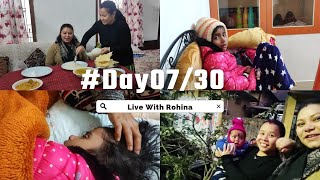 #day07/30: Adriti 🤢 Get Well Soon | Lunch at Friend's House | Love Bengali Cuisine #30days30vlogs