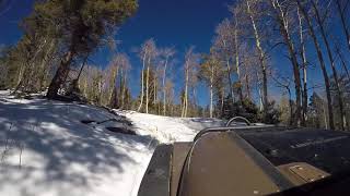 54j Hillclimb Red River New Mexico Greenie Peak Trail in a Jeep