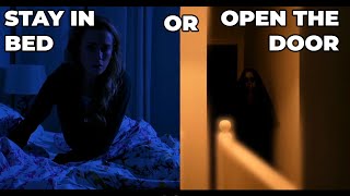 I Saw Black Clouds - What Happens If You Go Back to Sleep vs Check The Door (All Choices)