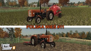 ⭐ Farming Simulator 19 Polska Wieś #11 ⭐ Rozlewanie Gnojowicy 🌱 Kultywatorowanie Ścierniska