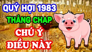 Tử Vi Tháng 12 Âm Tuổi Quý Hợi 1983, Chú Ý Điều Này Kẻo Cuối Năm Vỡ Nợ, Xui Xẻo Đủ Đường | LPTV