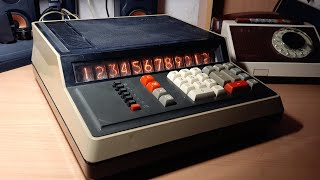 Калькулятор Искра-111 (1974) | Iskra-111 soviet nixie tube calculator