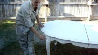 furniture painting & distressing