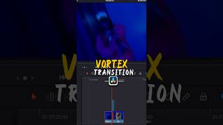 Vortex transition in DaVinci Resolve