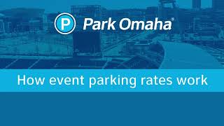 How event parking rates work