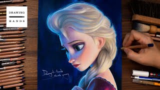 Drawing Frozen2 - Elsa [Drawing Hands]