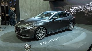 Elegancka Mazda 3 Sedan nowej generacji w Polsce - debiut na Poznań Motor Show 2019