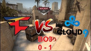 FAZE Clan vs Cloud9 [Eleague Major 2018 - GRAND FINAL] (0-1 Mirage)