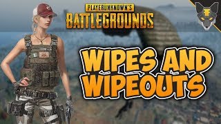 Wipes and Wipeouts! --- PlayerUnknown's BattleGrounds