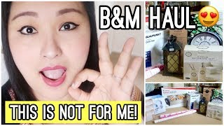 WHAT I GOT FROM B&M?! THIS IS NOT FOR ME :) HOME & DECOR HUAL! - DAY #145