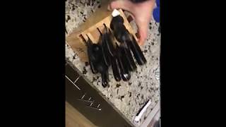 Zwilling J.A. Henckels Twin Signature Stainless-Steel 11-Piece Knife Set with Block